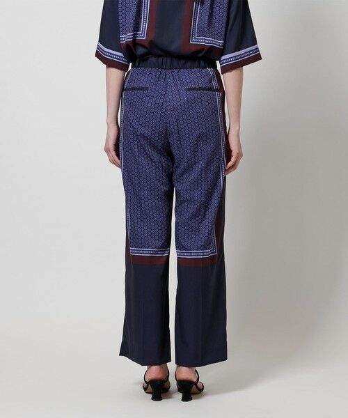 ユナイテッドアローズ　パネルプリントワイドパンツ　サイズ３６ UNITED ARROWS パンツ パネルプリント ワイド レディース