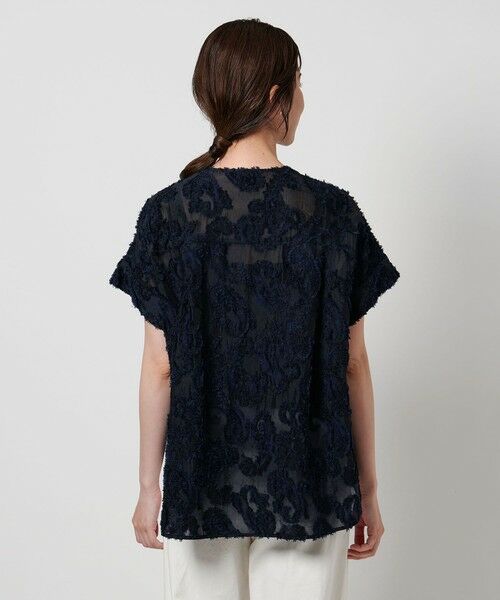 UNITED ARROWS ペイズリー カット ジャガード ブラウス　アローズ UNITED ARROWS（ユナイテッドアローズ）の「ペイズリー カット