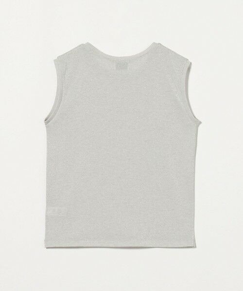 UNITED ARROWS / ユナイテッドアローズ カットソー | ラメ ノースリーブ カットソー | 詳細4