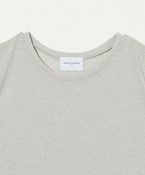 UNITED ARROWS / ユナイテッドアローズ カットソー | ラメ ノースリーブ カットソー | 詳細5