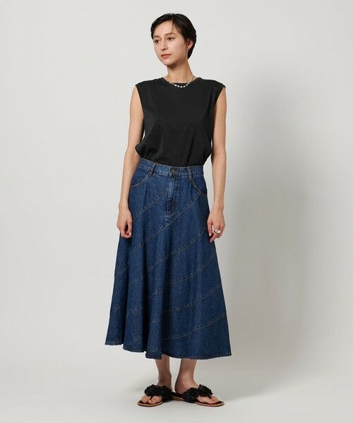 UNITED ARROWS / ユナイテッドアローズ カットソー | ラメ ノースリーブ カットソー | 詳細9