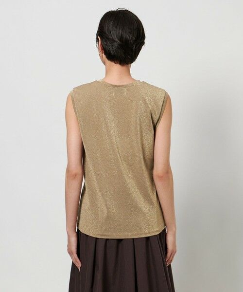 UNITED ARROWS / ユナイテッドアローズ カットソー | ラメ ノースリーブ カットソー | 詳細20