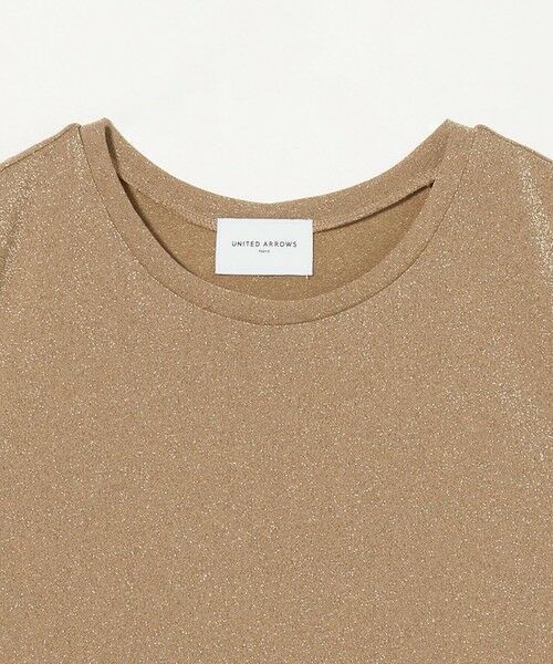 UNITED ARROWS / ユナイテッドアローズ カットソー | ラメ ノースリーブ カットソー | 詳細23