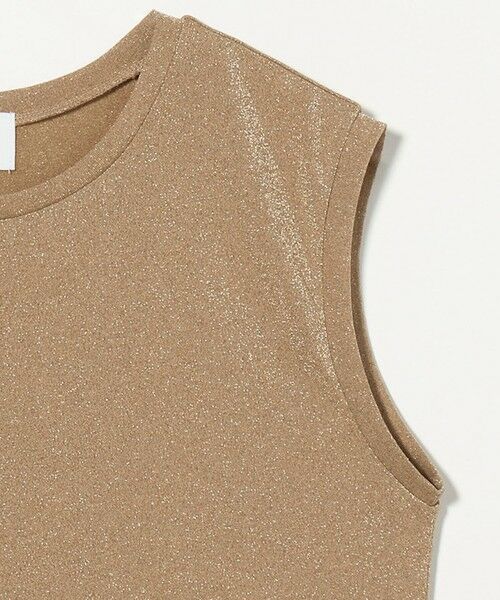 UNITED ARROWS / ユナイテッドアローズ カットソー | ラメ ノースリーブ カットソー | 詳細24