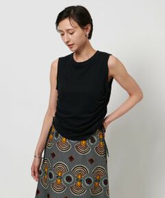 ビジューリボンケーブル編みニットトップス[fu182] | レディース