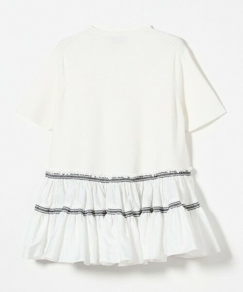 ★ユナイテッドアローズ エンブロコンビニット ホワイト完売品! UNITED ARROWS(ユナイテッドアローズ) エンブロ ティアード