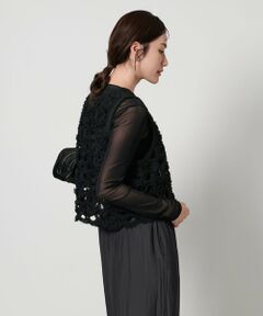 ユナイテッドアローズ　ベスト　レディース ビジュー ニットベスト （ニット・セーター）｜UNITED ARROWS