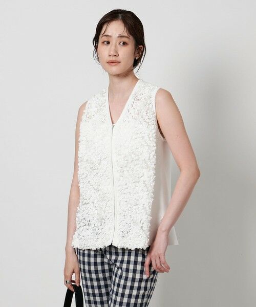 【完売】チュールベスト チュールフリルショートベスト（ベスト）｜rectangle