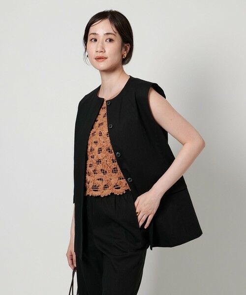 UNITED ARROWS/ユナイテッドアローズ NALYA ベスト BLACK FREE UNITED ARROWS/ユナイテッドアローズ NALYA ベスト BLACK FREE