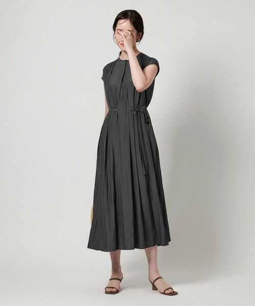 ユナイテッドアローズ　ワンピース　ティアード　Aライン　ギャザー　マキシ丈 UNITED ARROWS ワンピース ティアード マキシ : ZOZOTOWN Yahoo