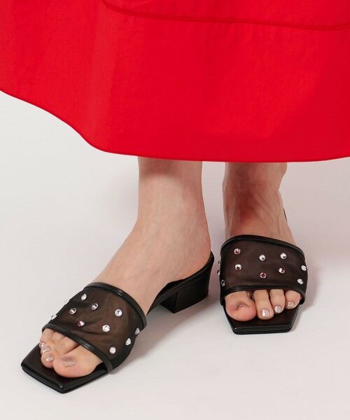 美品♦︎ユナイテッドアローズQUARTIERGLAMメッシュ フラットシューズ　靴 1800024S0681_m1_a025.jpg