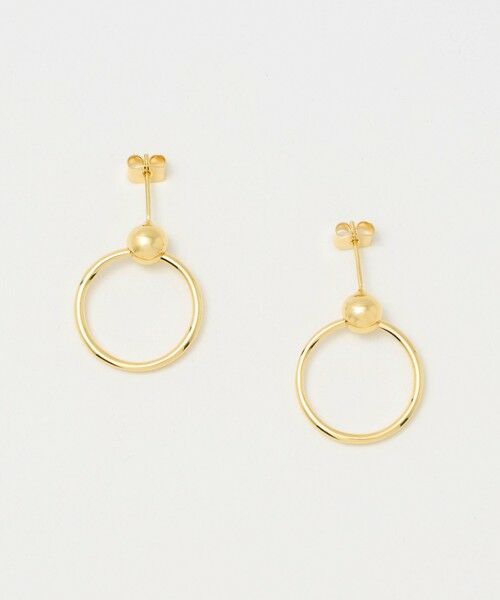 UNITED ARROWS/ユナイテッドアローズ <PHILIPPE AUDIBERT>ASHA GLD フープピアス GOLD FREE UNITED ARROWS/ユナイテッドアローズ <PHILIPPE AUDIBERT>ASHA GLD フープピアス GOLD FREE