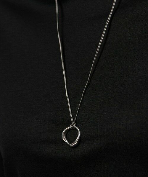 UNITED ARROWS / ユナイテッドアローズ ネックレス・ペンダント・チョーカー | 【別注】＜PHILIPPE AUDIBERT＞ELROSE SV コードネックレス | 詳細1