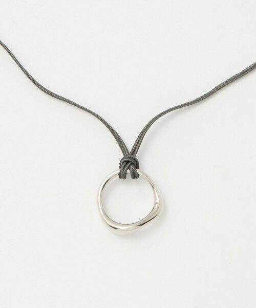 UNITED ARROWS / ユナイテッドアローズ ネックレス・ペンダント・チョーカー | 【別注】＜PHILIPPE AUDIBERT＞ELROSE SV コードネックレス | 詳細4