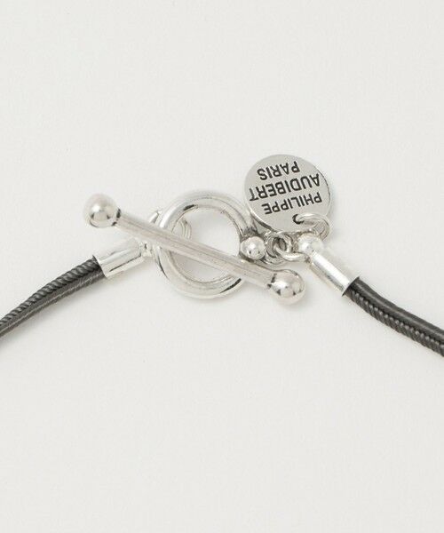 UNITED ARROWS / ユナイテッドアローズ ネックレス・ペンダント・チョーカー | 【別注】＜PHILIPPE AUDIBERT＞ELROSE SV コードネックレス | 詳細6