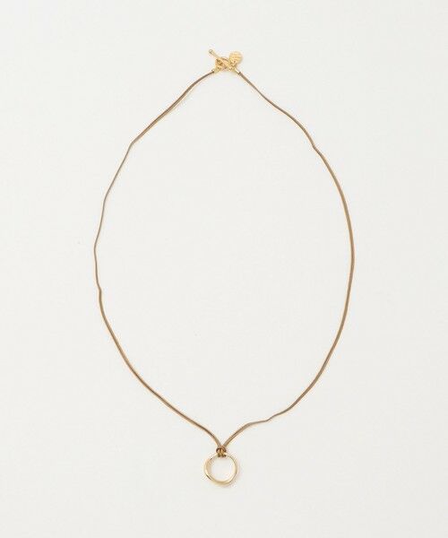 UNITED ARROWS / ユナイテッドアローズ ネックレス・ペンダント・チョーカー | 【別注】＜PHILIPPE AUDIBERT＞ELROSE GD コードネックレス | 詳細2