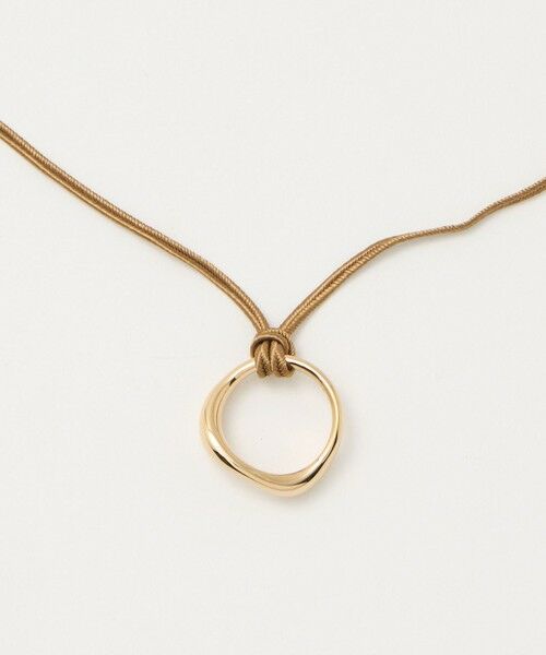 UNITED ARROWS / ユナイテッドアローズ ネックレス・ペンダント・チョーカー | 【別注】＜PHILIPPE AUDIBERT＞ELROSE GD コードネックレス | 詳細3