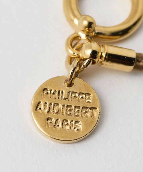 UNITED ARROWS / ユナイテッドアローズ ネックレス・ペンダント・チョーカー | 【別注】＜PHILIPPE AUDIBERT＞ELROSE GD コードネックレス | 詳細6