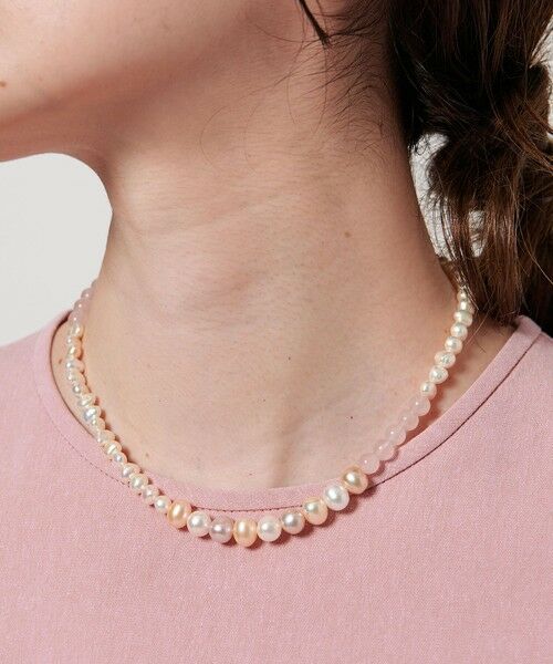 UNITED ARROWS / ユナイテッドアローズ ネックレス・ペンダント・チョーカー | ＜les bonbon＞パール RQ ネックレス | 詳細1