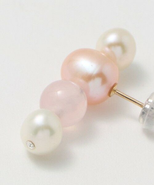 UNITED ARROWS / ユナイテッドアローズ ピアス・イヤリング | ＜les bonbon＞パール RQ STUD ピアス | 詳細4