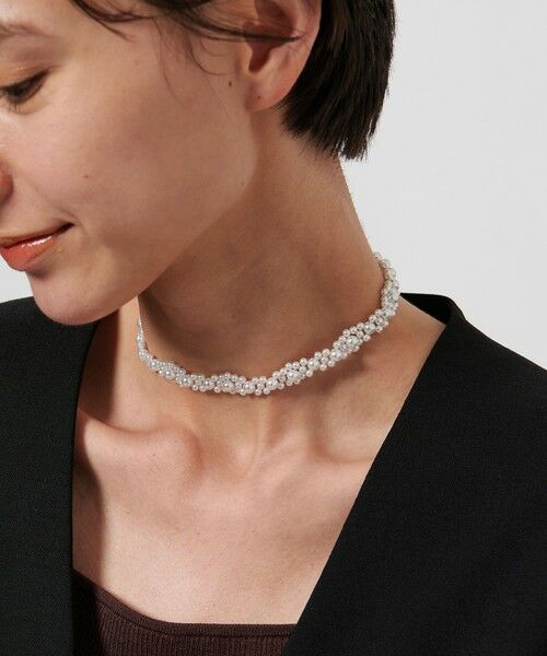 UNITED ARROWS / ユナイテッドアローズ ネックレス・ペンダント・チョーカー | ＜IRIS 47＞KALEID イミテーションパール チョーカー | 詳細1