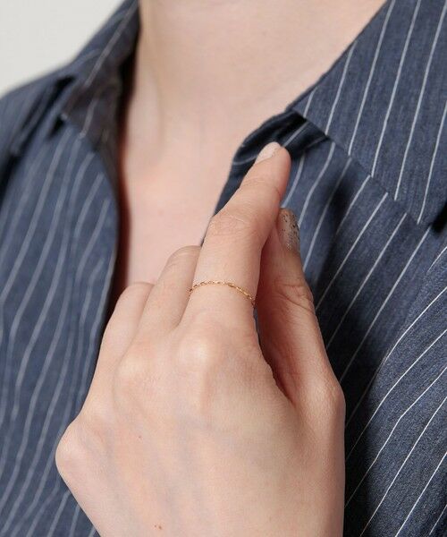 UNITED ARROWS / ユナイテッドアローズ リング | ＜les bonbon＞SIMPLICITY チェーンリング | 詳細2