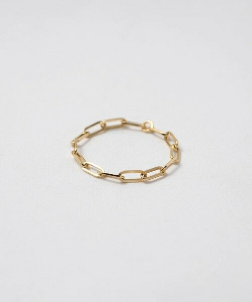 UNITED ARROWS / ユナイテッドアローズ リング | ＜les bonbon＞K18 FILIPPA チェーンリング | 詳細2