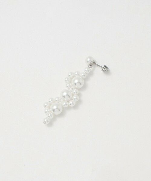 UNITED ARROWS / ユナイテッドアローズ ピアス・イヤリング | 【別注】＜IRIS 47＞イミテーションパール WAVE ピアス | 詳細1