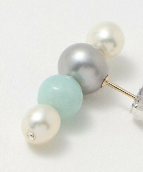 UNITED ARROWS / ユナイテッドアローズ ピアス・イヤリング | ＜les bonbon＞パール AMZ STUD ピアス | 詳細4