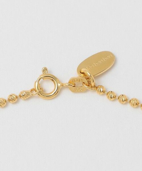 UNITED ARROWS / ユナイテッドアローズ ネックレス・ペンダント・チョーカー | ＜les bonbon＞BTNC/SEME GD ネックレス | 詳細5