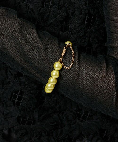 UNITED ARROWS/ユナイテッドアローズ カラーイミテーションパール ブレスレット YELLOW FREE UNITED ARROWS/ユナイテッドアローズ カラーイミテーションパール ブレスレット YELLOW FREE