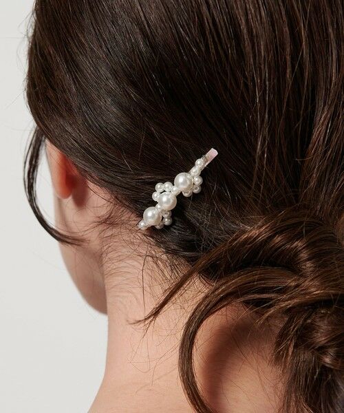 UNITED ARROWS / ユナイテッドアローズ ヘアピン | ＜IRIS 47＞EUREKA イミテーションパール ヘアピン（WHITE）
