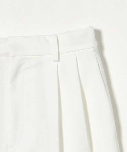 セール】 エアリー タック テーパードパンツ WHITE （その他