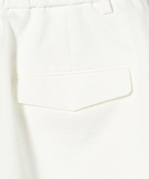 セール】 エアリー タック テーパードパンツ WHITE （その他