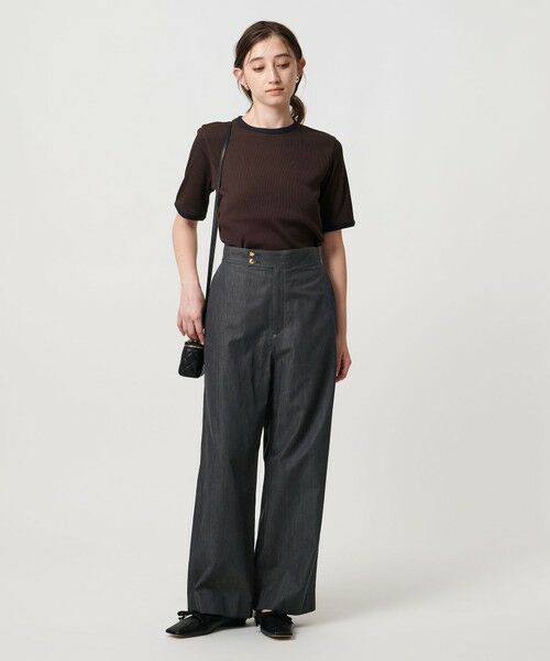 UNITED ARROWS / ユナイテッドアローズ その他パンツ | コットン デニムライク ワイドパンツ | 詳細2