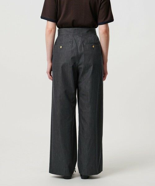 UNITED ARROWS / ユナイテッドアローズ その他パンツ | コットン デニムライク ワイドパンツ | 詳細5
