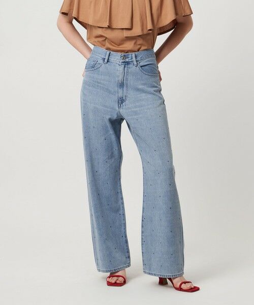 UNITED ARROWS / ユナイテッドアローズ デニムパンツ | コットンビジューデニムパンツ | 詳細12