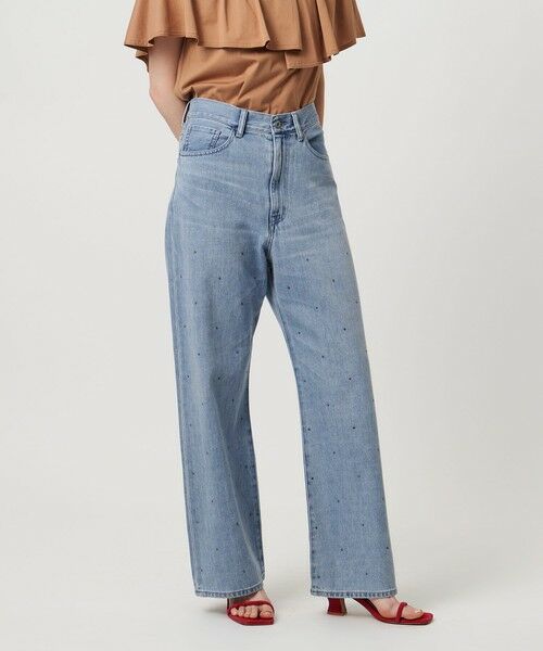 UNITED ARROWS / ユナイテッドアローズ デニムパンツ | コットンビジューデニムパンツ | 詳細13