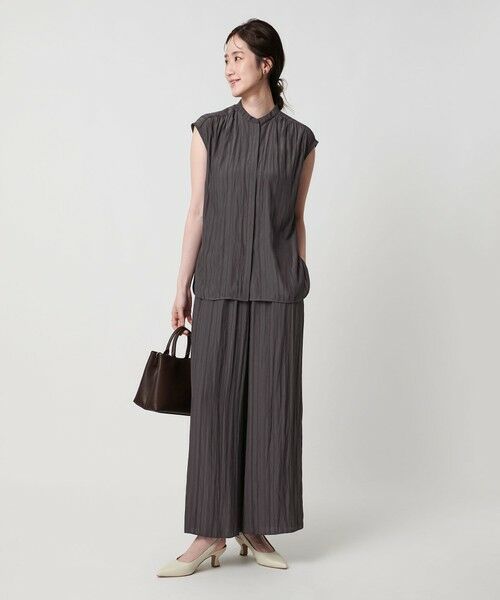 ブラウス シャツ Spiree K/S フレンチスリーブブラウス  - ウォッシャブル - レディース Spiree K/S フレンチスリーブブラウス - ウォッシャブル