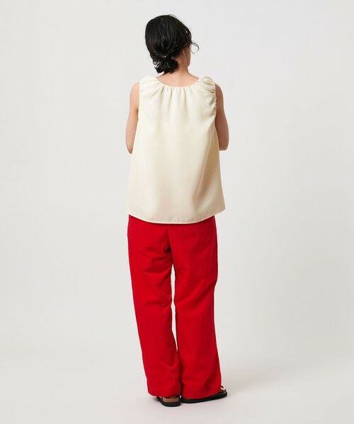 UNITED ARROWS / ユナイテッドアローズ シャツ・ブラウス | COMFY ギャザーノースリーブブラウス -吸水速乾 UVカット ウォッシャブル- | 詳細3