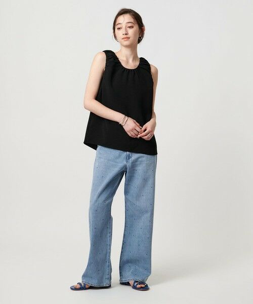 UNITED ARROWS / ユナイテッドアローズ シャツ・ブラウス | COMFY ギャザーノースリーブブラウス -吸水速乾 UVカット ウォッシャブル- | 詳細11