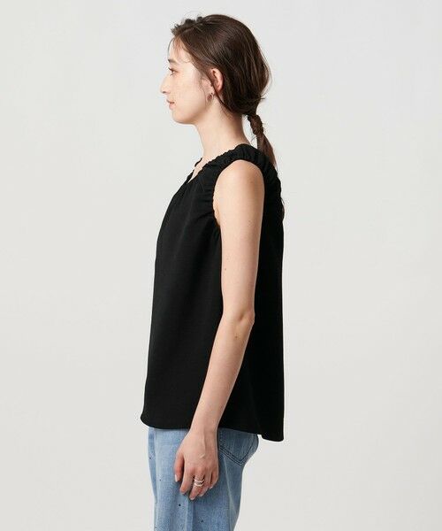 UNITED ARROWS / ユナイテッドアローズ シャツ・ブラウス | COMFY ギャザーノースリーブブラウス -吸水速乾 UVカット ウォッシャブル- | 詳細15