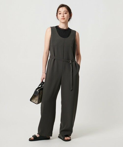 UNITED ARROWS / ユナイテッドアローズ カットソー | リブバイカラーパイピング ノースリーブカットソー | 詳細8