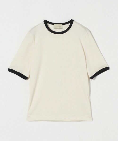 UNITED ARROWS / ユナイテッドアローズ カットソー | リブバイカラーパイピング ショートスリーブカットソー | 詳細3