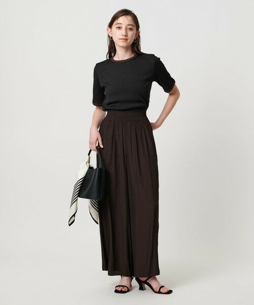 UNITED ARROWS / ユナイテッドアローズ カットソー | リブバイカラーパイピング ショートスリーブカットソー | 詳細8