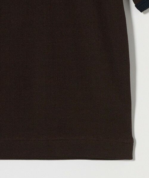 UNITED ARROWS / ユナイテッドアローズ カットソー | リブバイカラーパイピング ショートスリーブカットソー | 詳細29