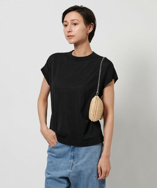 新品BEAUTY&YOUTH Vネック フレンチスリーブ ニット BEAUTY＆YOUTH UNITED ARROWS ニット セーター Vネック フレンチ