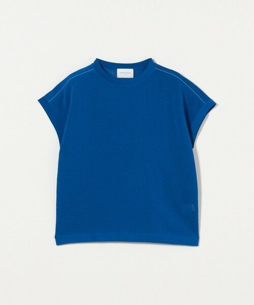 最終価格【美品】UNITED ARROWSブルーグレー ニットT/S/ペトローム 美品】UNITED ARROWS ブルーグレー ニットTシャツ/S/ペトローム