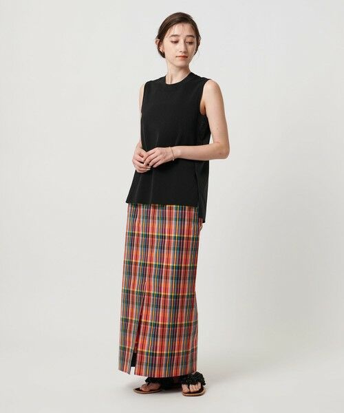 UNITED ARROWS ニット 長袖 シャツコンビノースリーブニット -ウォッシャブル- （ニット