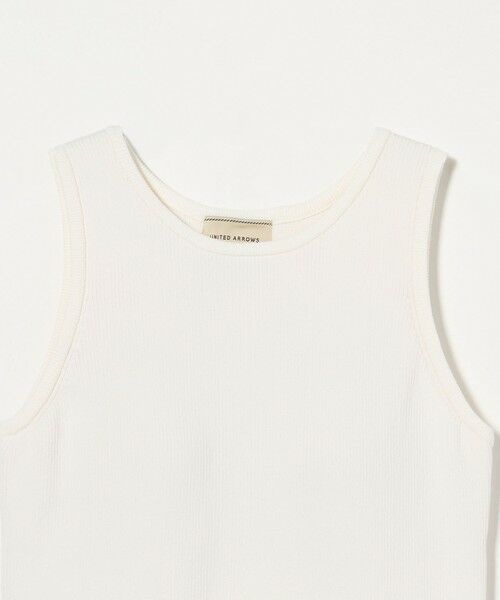 UNITED ARROWS / ユナイテッドアローズ タンクトップ | カップ付き ニットアメリカンスリーブタンクトップ | 詳細5